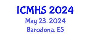 International Conference on Medical and Health Sciences (ICMHS) May 23, 2024 - Barcelona, Spain
