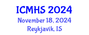 International Conference on Medical and Health Sciences (ICMHS) November 18, 2024 - Reykjavik, Iceland