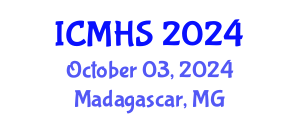 International Conference on Medical and Health Sciences (ICMHS) October 03, 2024 - Madagascar, Madagascar