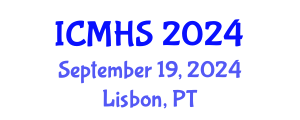 International Conference on Medical and Health Sciences (ICMHS) September 19, 2024 - Lisbon, Portugal