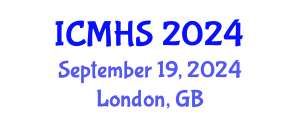 International Conference on Medical and Health Sciences (ICMHS) September 19, 2024 - London, United Kingdom