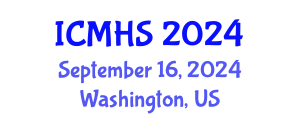 International Conference on Medical and Health Sciences (ICMHS) September 16, 2024 - Washington, United States