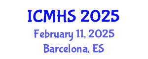 International Conference on Medical and Health Sciences (ICMHS) February 11, 2025 - Barcelona, Spain