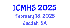 International Conference on Medical and Health Sciences (ICMHS) February 18, 2025 - Jeddah, Saudi Arabia