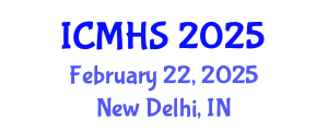 International Conference on Medical and Health Sciences (ICMHS) February 22, 2025 - New Delhi, India