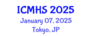 International Conference on Medical and Health Sciences (ICMHS) January 07, 2025 - Tokyo, Japan