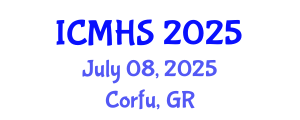 International Conference on Medical and Health Sciences (ICMHS) July 08, 2025 - Corfu, Greece