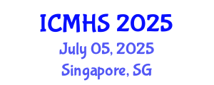 International Conference on Medical and Health Sciences (ICMHS) July 05, 2025 - Singapore, Singapore