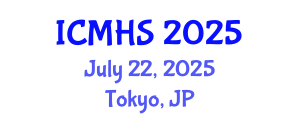 International Conference on Medical and Health Sciences (ICMHS) July 22, 2025 - Tokyo, Japan