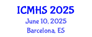 International Conference on Medical and Health Sciences (ICMHS) June 10, 2025 - Barcelona, Spain