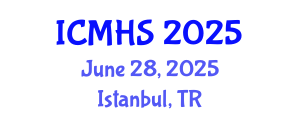 International Conference on Medical and Health Sciences (ICMHS) June 28, 2025 - Istanbul, Turkey