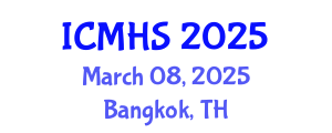 International Conference on Medical and Health Sciences (ICMHS) March 08, 2025 - Bangkok, Thailand