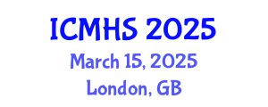 International Conference on Medical and Health Sciences (ICMHS) March 15, 2025 - London, United Kingdom