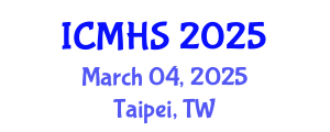 International Conference on Medical and Health Sciences (ICMHS) March 04, 2025 - Taipei, Taiwan