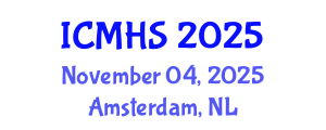 International Conference on Medical and Health Sciences (ICMHS) November 04, 2025 - Amsterdam, Netherlands