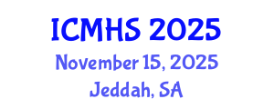 International Conference on Medical and Health Sciences (ICMHS) November 15, 2025 - Jeddah, Saudi Arabia