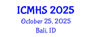 International Conference on Medical and Health Sciences (ICMHS) October 25, 2025 - Bali, Indonesia