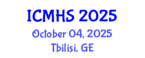 International Conference on Medical and Health Sciences (ICMHS) October 04, 2025 - Tbilisi, Georgia