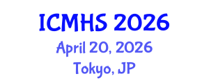 International Conference on Medical and Health Sciences (ICMHS) April 20, 2026 - Tokyo, Japan International Conference on Medical and Health Sciences (ICMHS) April 20, 2026 - Tokyo, Japan