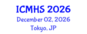 International Conference on Medical and Health Sciences (ICMHS) December 02, 2026 - Tokyo, Japan International Conference on Medical and Health Sciences (ICMHS) December 02, 2026 - Tokyo, Japan