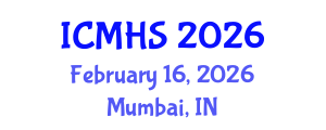 International Conference on Medical and Health Sciences (ICMHS) February 16, 2026 - Mumbai, India International Conference on Medical and Health Sciences (ICMHS) February 16, 2026 - Mumbai, India