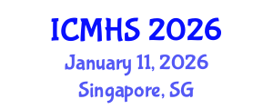 International Conference on Medical and Health Sciences (ICMHS) January 11, 2026 - Singapore, Singapore