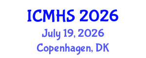 International Conference on Medical and Health Sciences (ICMHS) July 19, 2026 - Copenhagen, Denmark International Conference on Medical and Health Sciences (ICMHS) July 19, 2026 - Copenhagen, Denmark