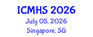International Conference on Medical and Health Sciences (ICMHS) July 05, 2026 - Singapore, Singapore International Conference on Medical and Health Sciences (ICMHS) July 05, 2026 - Singapore, Singapore