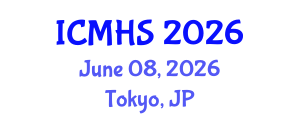 International Conference on Medical and Health Sciences (ICMHS) June 08, 2026 - Tokyo, Japan International Conference on Medical and Health Sciences (ICMHS) June 08, 2026 - Tokyo, Japan