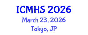 International Conference on Medical and Health Sciences (ICMHS) March 23, 2026 - Tokyo, Japan International Conference on Medical and Health Sciences (ICMHS) March 23, 2026 - Tokyo, Japan
