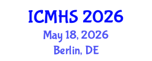 International Conference on Medical and Health Sciences (ICMHS) May 18, 2026 - Berlin, Germany International Conference on Medical and Health Sciences (ICMHS) May 18, 2026 - Berlin, Germany