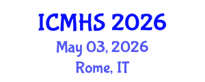 International Conference on Medical and Health Sciences (ICMHS) May 03, 2026 - Rome, Italy