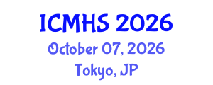 International Conference on Medical and Health Sciences (ICMHS) October 07, 2026 - Tokyo, Japan International Conference on Medical and Health Sciences (ICMHS) October 07, 2026 - Tokyo, Japan