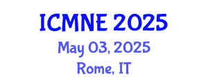 International Conference on Medical and Nursing Education (ICMNE) May 03, 2025 - Rome, Italy