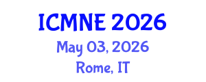 International Conference on Medical and Nursing Education (ICMNE) May 03, 2026 - Rome, Italy