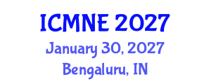 International Conference on Medical and Nursing Education (ICMNE) January 30, 2027 - Bengaluru, India International Conference on Medical and Nursing Education (ICMNE) January 30, 2027 - Bengaluru, India