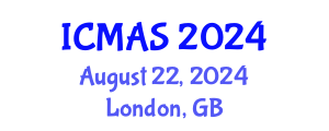 International Conference on Medical Anthropology and Sociology (ICMAS) August 22, 2024 - London, United Kingdom