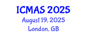 International Conference on Medical Anthropology and Sociology (ICMAS) August 19, 2025 - London, United Kingdom