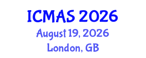 International Conference on Medical Anthropology and Sociology (ICMAS) August 19, 2026 - London, United Kingdom