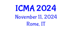 International Conference on Medical Anthropology (ICMA) November 11, 2024 - Rome, Italy
