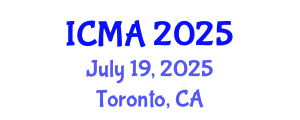 International Conference on Medical Anthropology (ICMA) July 19, 2025 - Toronto, Canada