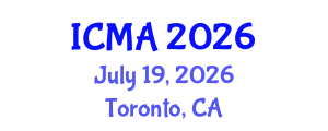 International Conference on Medical Anthropology (ICMA) July 19, 2026 - Toronto, Canada