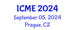 International Conference on Medical Engineering (ICME) September 05, 2024 - Prague, Czechia