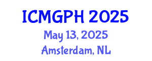 International Conference on Medical Geography and Public Health (ICMGPH) May 13, 2025 - Amsterdam, Netherlands