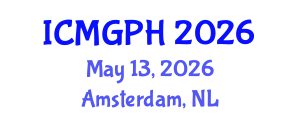 International Conference on Medical Geography and Public Health (ICMGPH) May 13, 2026 - Amsterdam, Netherlands