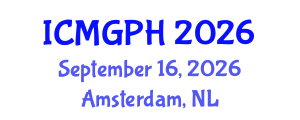 International Conference on Medical Geography and Public Health (ICMGPH) September 16, 2026 - Amsterdam, Netherlands