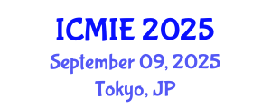 International Conference on Medical Imaging and Engineering (ICMIE) September 09, 2025 - Tokyo, Japan
