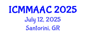 International Conference on Medical Microbiology, Antimicrobial Agents and Chemotherapy (ICMMAAC) July 12, 2025 - Santorini, Greece