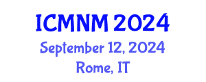 International Conference on Medical Nursing Management (ICMNM) September 12, 2024 - Rome, Italy
