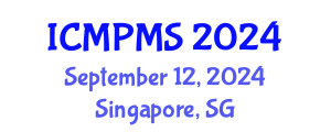 International Conference on Medical Physics and Medical Sciences (ICMPMS) September 12, 2024 - Singapore, Singapore